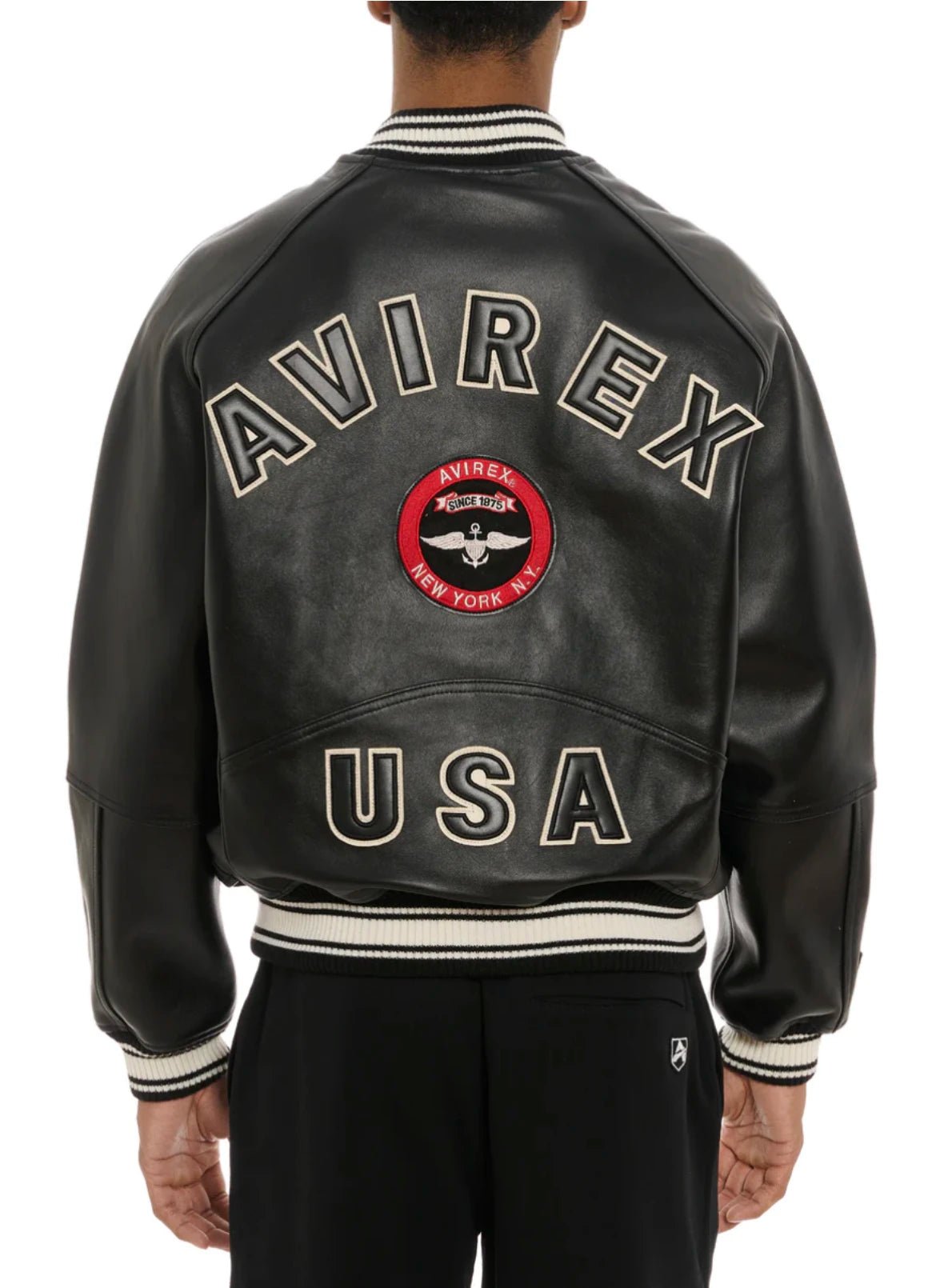 Men Hip Hop Sheep skin Varsity Jacket Embroidered Diamond Classic Casual - StepByStep