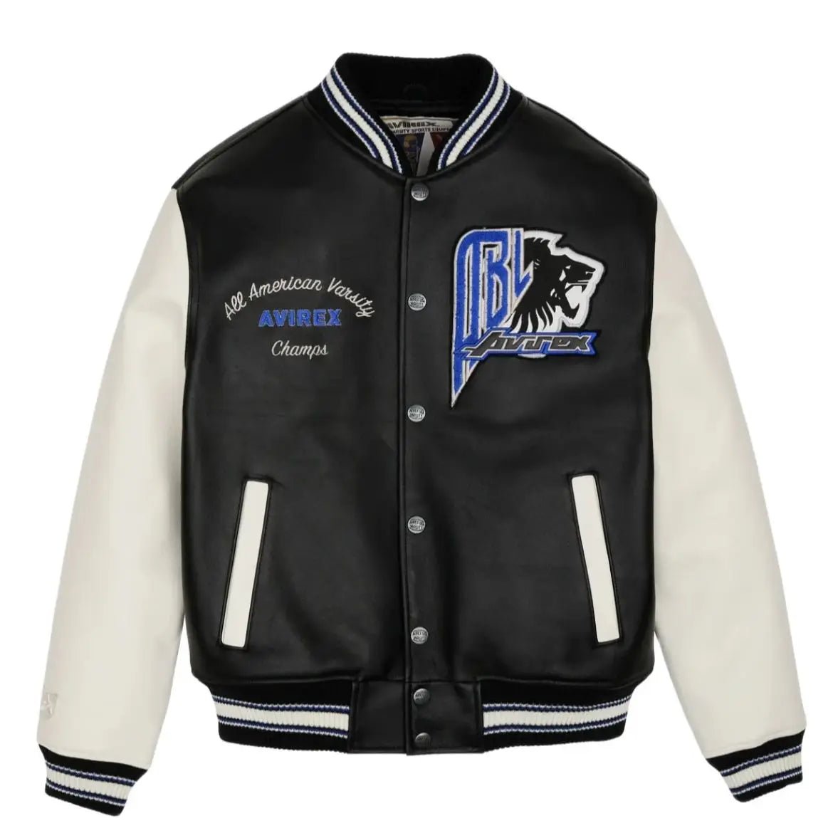 Men Hip Hop Sheep skin Varsity Jacket Embroidered Diamond Classic Casual - StepByStep