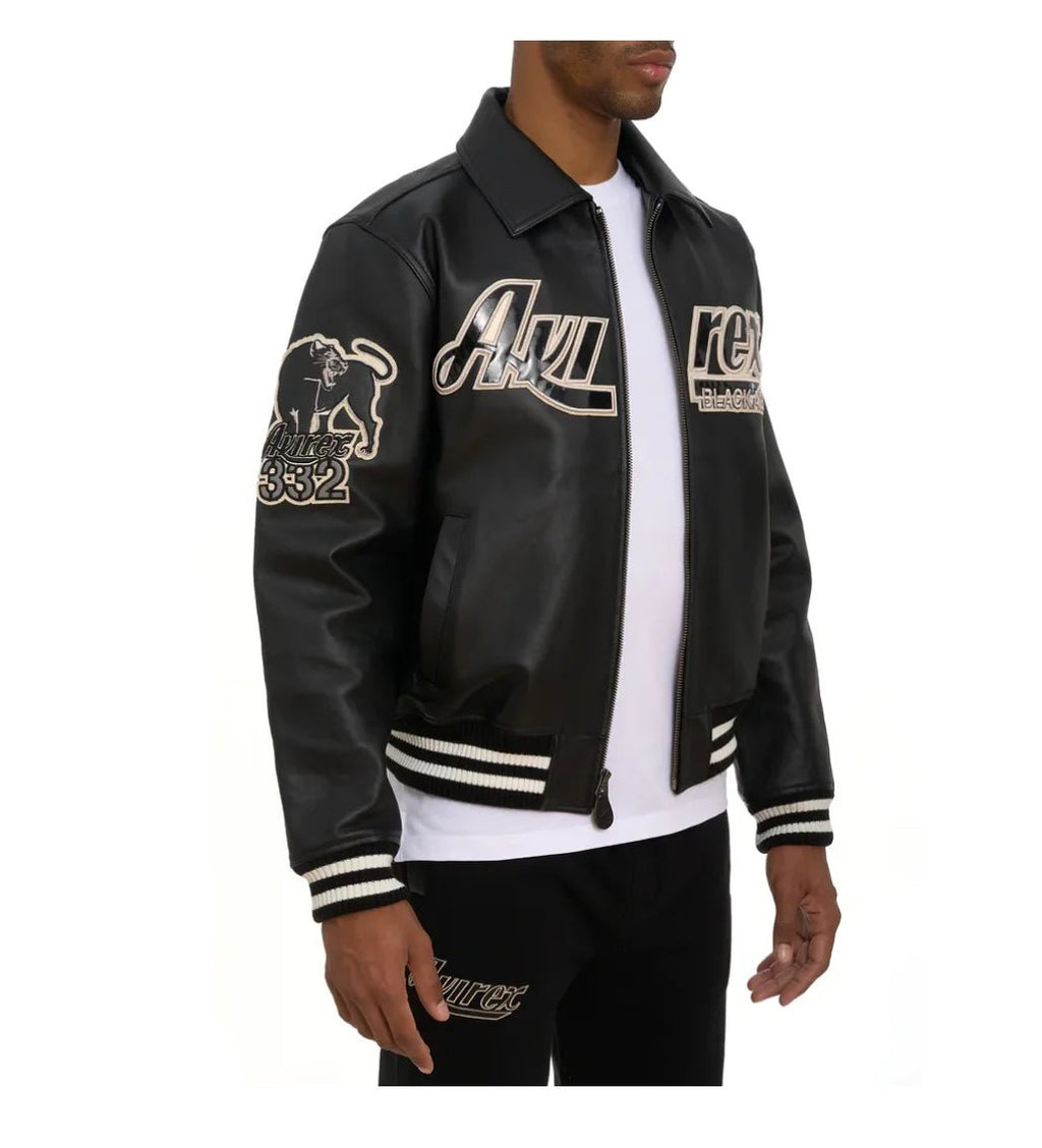 Men Hip Hop Sheep skin Varsity Jacket Embroidered Diamond Classic Casual - StepByStep