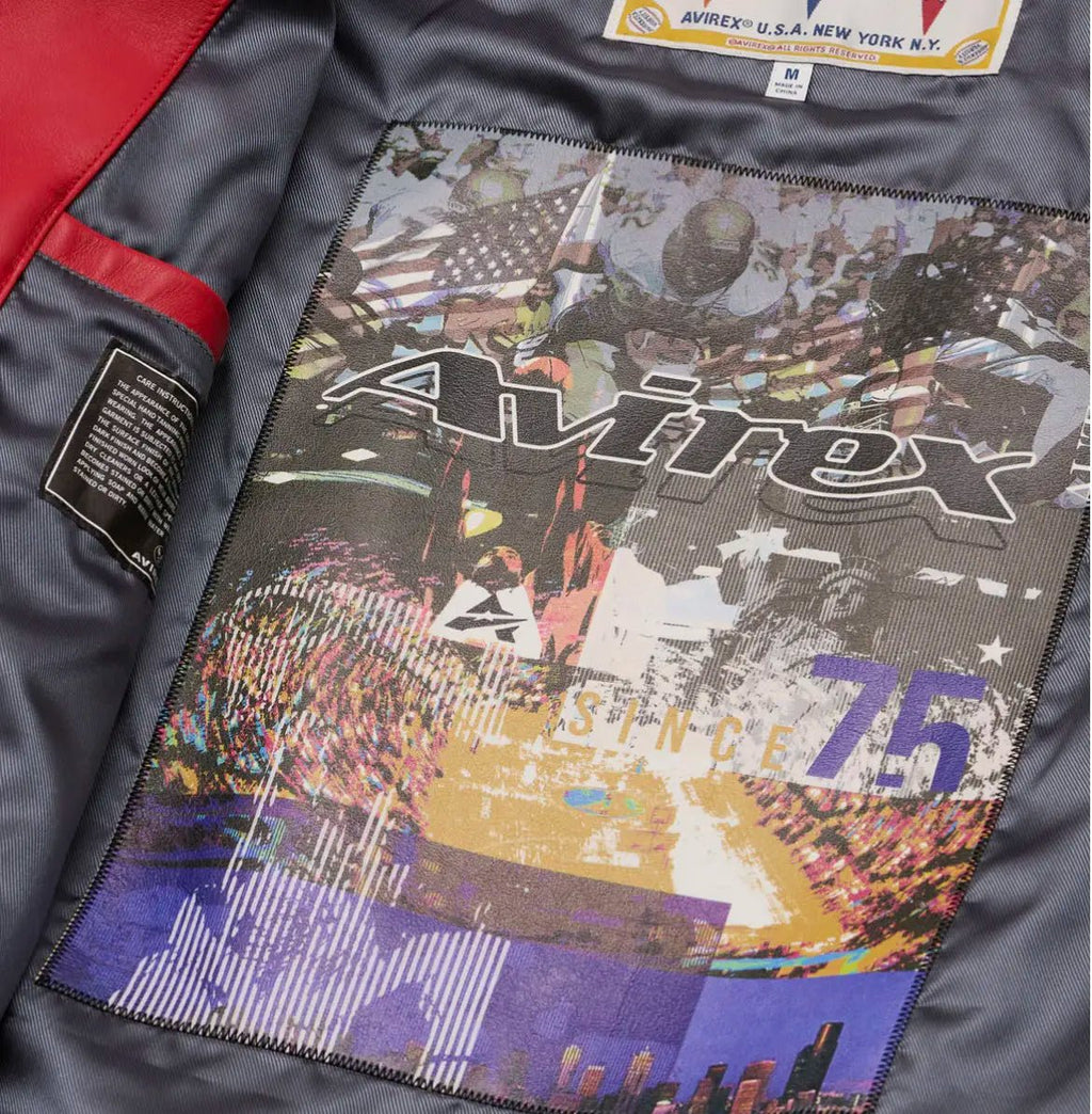 Men Hip Hop Sheep skin Varsity Jacket Embroidered Diamond Classic Casual - StepByStep