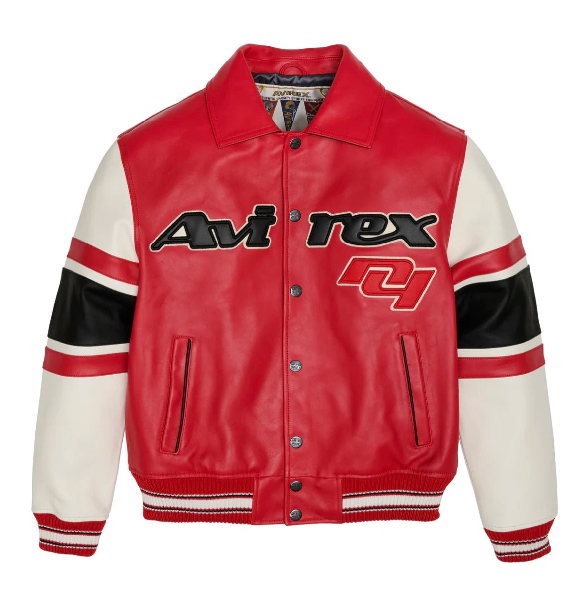 Men Hip Hop Sheep skin Varsity Jacket Embroidered Diamond Classic Casual - StepByStep