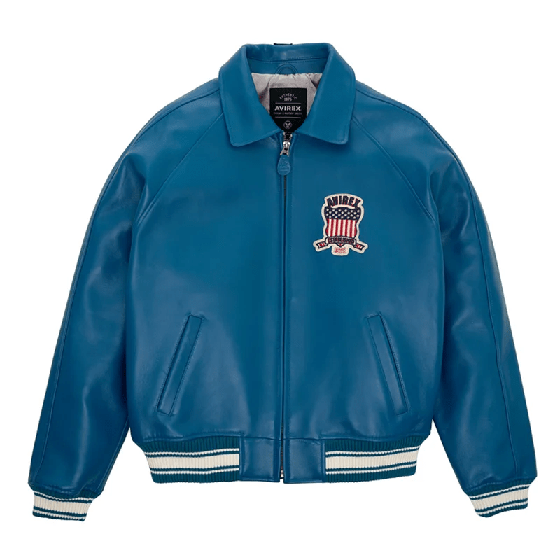 Men Hip Hop Sheep skin Varsity Jacket Embroidered Diamond Classic Casual - StepByStep