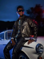 Men Hip Hop Sheep skin Varsity Jacket Embroidered Diamond Classic Casual - StepByStep