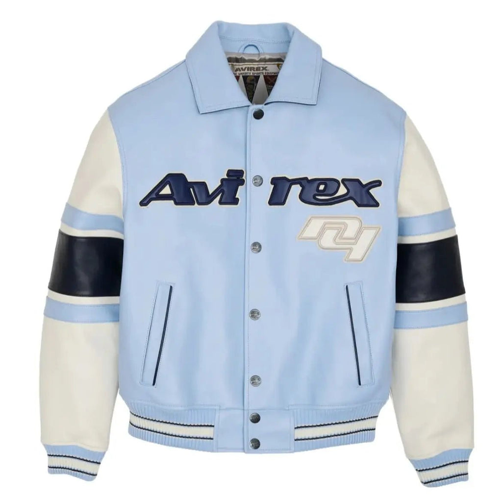 Men Hip Hop Sheep skin Varsity Jacket Embroidered Diamond Classic Casual - StepByStep