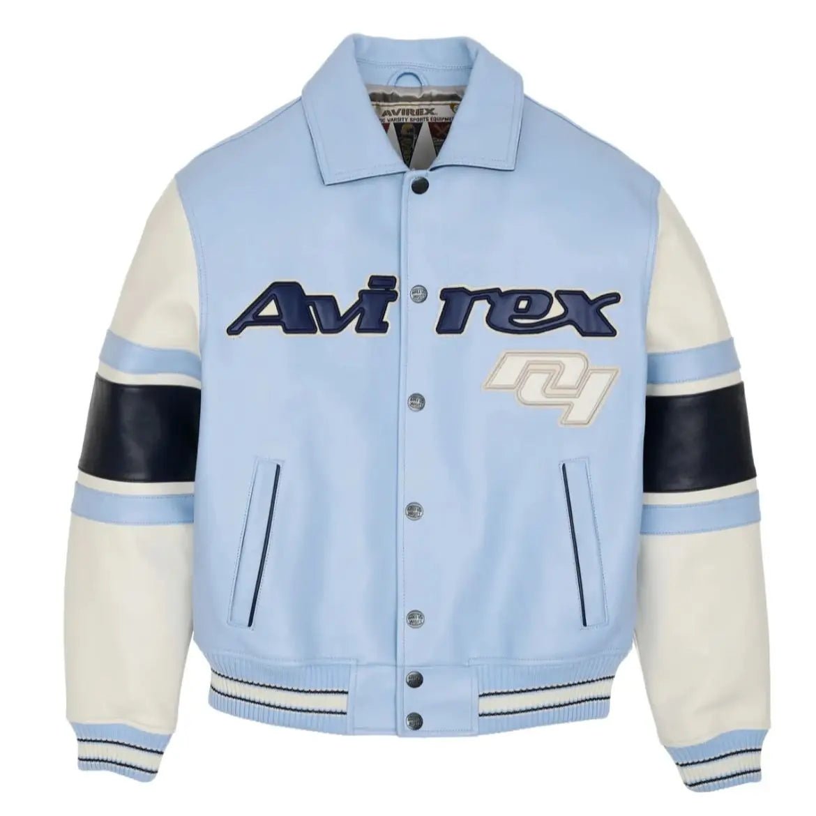 Men Hip Hop Sheep skin Varsity Jacket Embroidered Diamond Classic Casual - StepByStep