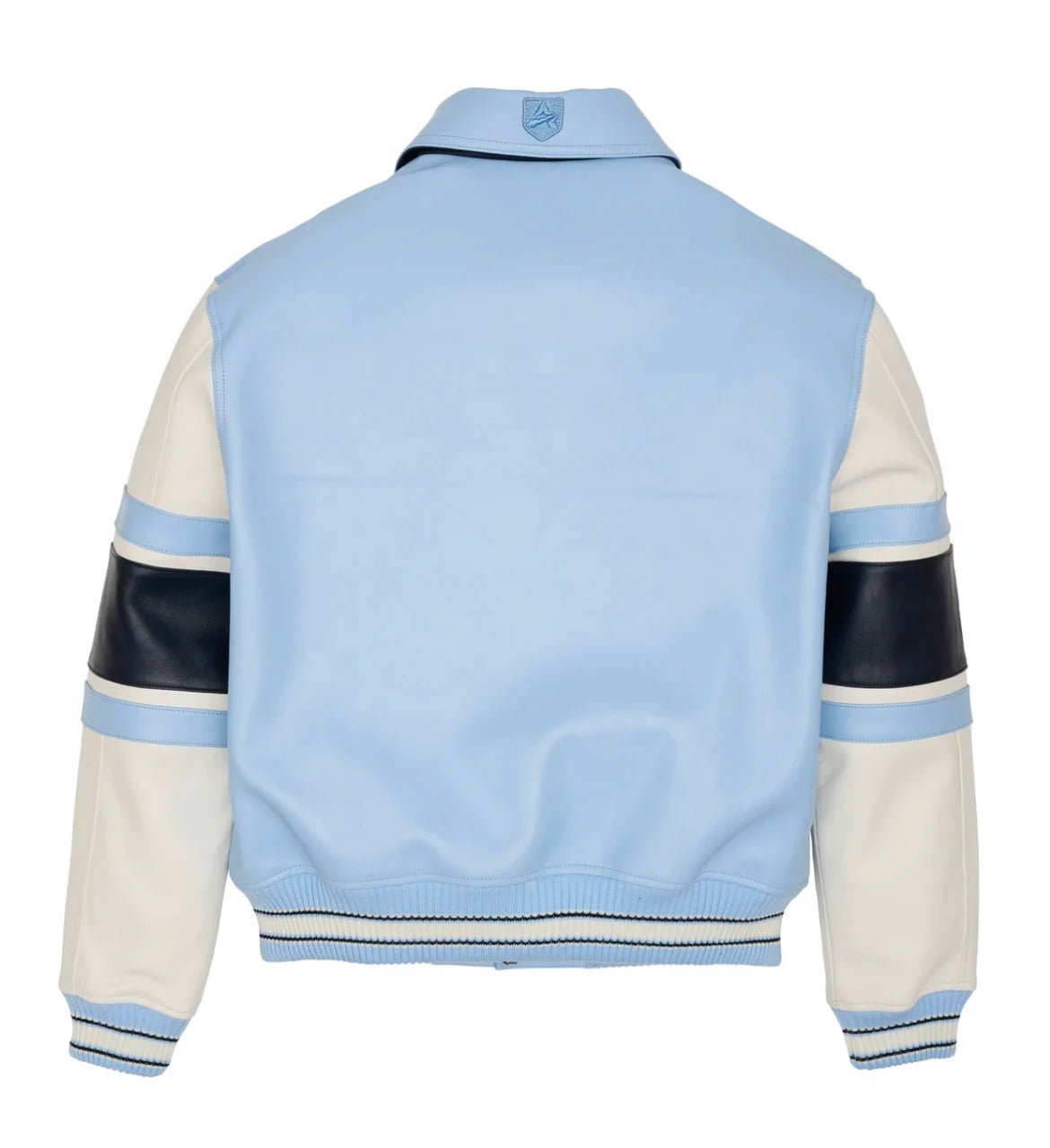 Men Hip Hop Sheep skin Varsity Jacket Embroidered Diamond Classic Casual - StepByStep