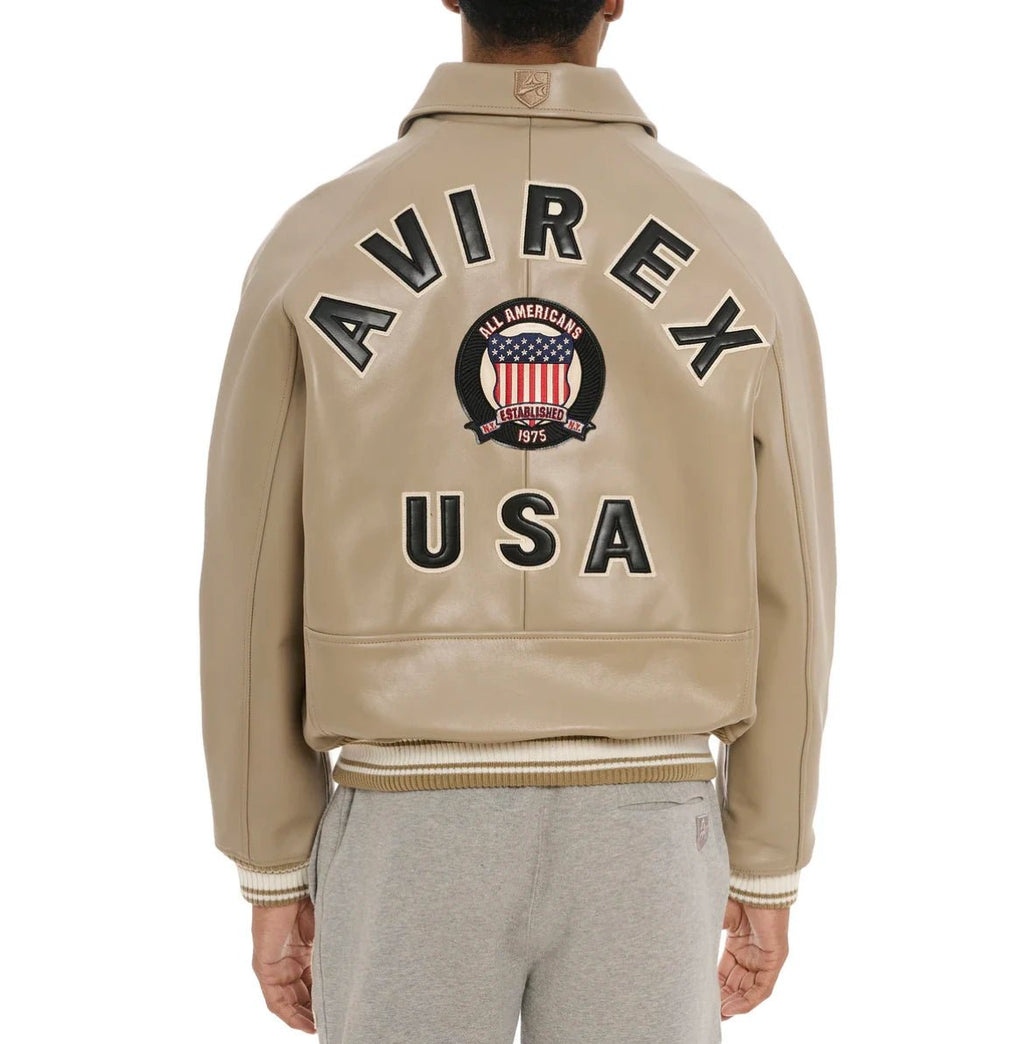 Men Hip Hop Sheep skin Varsity Jacket Embroidered Diamond Classic Casual - StepByStep