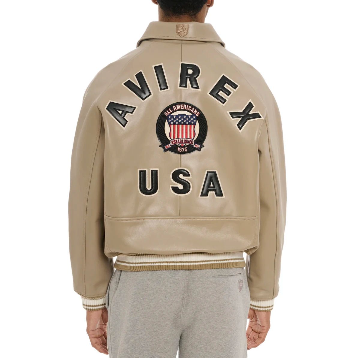 Men Hip Hop Sheep skin Varsity Jacket Embroidered Diamond Classic Casual - StepByStep