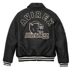 Men Hip Hop Sheep skin Varsity Jacket Embroidered Diamond Classic Casual - StepByStep
