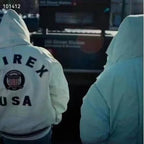 Men Hip Hop Sheep skin Varsity Jacket Embroidered Diamond Classic Casual - StepByStep