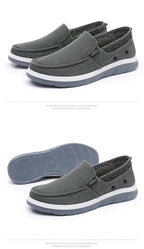 Men's Beijing Cloth Shoes Single Shoe Spring Autumn Breathable Comfortable Soft Bottom Anti - slip Casual Canvas Shoes - StepByStepNow