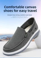 Men's Beijing Cloth Shoes Single Shoe Spring Autumn Breathable Comfortable Soft Bottom Anti - slip Casual Canvas Shoes - StepByStepNow