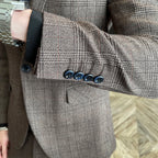 Men's British - Korean Plaid 3 - Piece Suit - Slim Fit Business Set - StepByStepNow