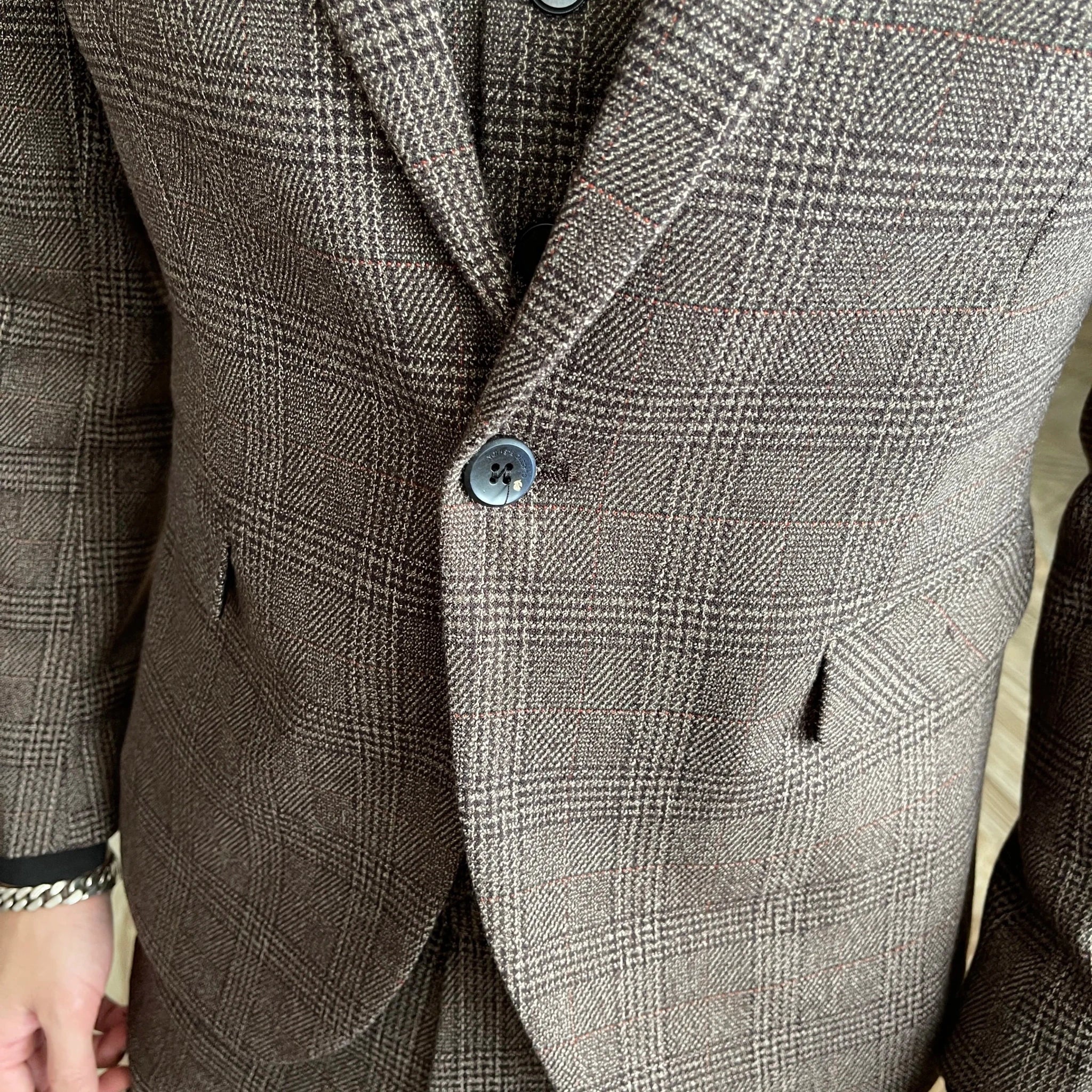 Men's British - Korean Plaid 3 - Piece Suit - Slim Fit Business Set - StepByStepNow