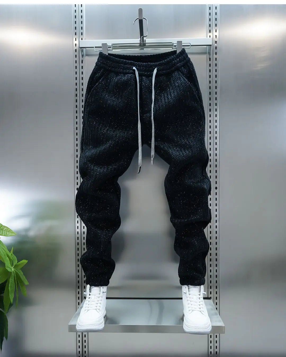 Men’s Casual Harem Pants - Regular Fit Full Length Trip Trousers - StepByStepNow