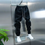 Men’s Casual Harem Pants - Regular Fit Full Length Trip Trousers - StepByStepNow