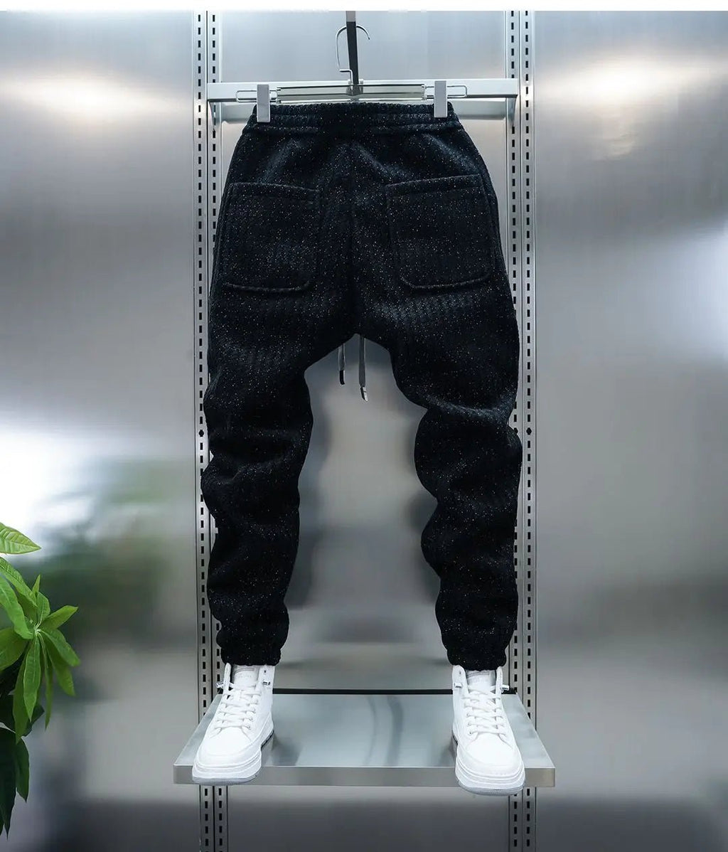 Men’s Casual Harem Pants - Regular Fit Full Length Trip Trousers - StepByStepNow