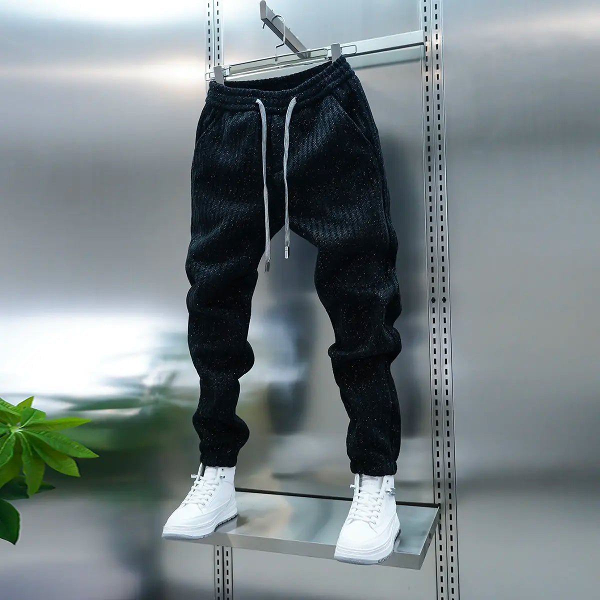 Men’s Casual Harem Pants - Regular Fit Full Length Trip Trousers - StepByStepNow