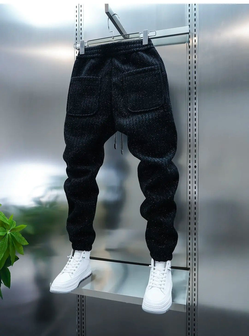 Men’s Casual Harem Pants - Regular Fit Full Length Trip Trousers - StepByStepNow