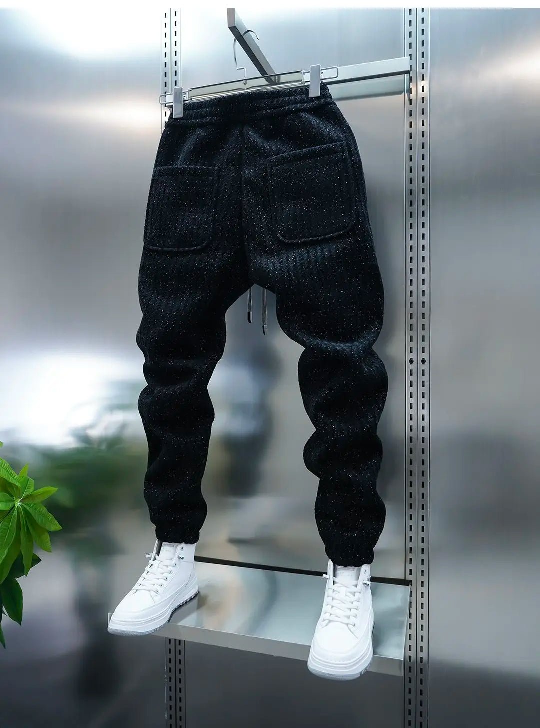 Men’s Casual Harem Pants - Regular Fit Full Length Trip Trousers - StepByStepNow
