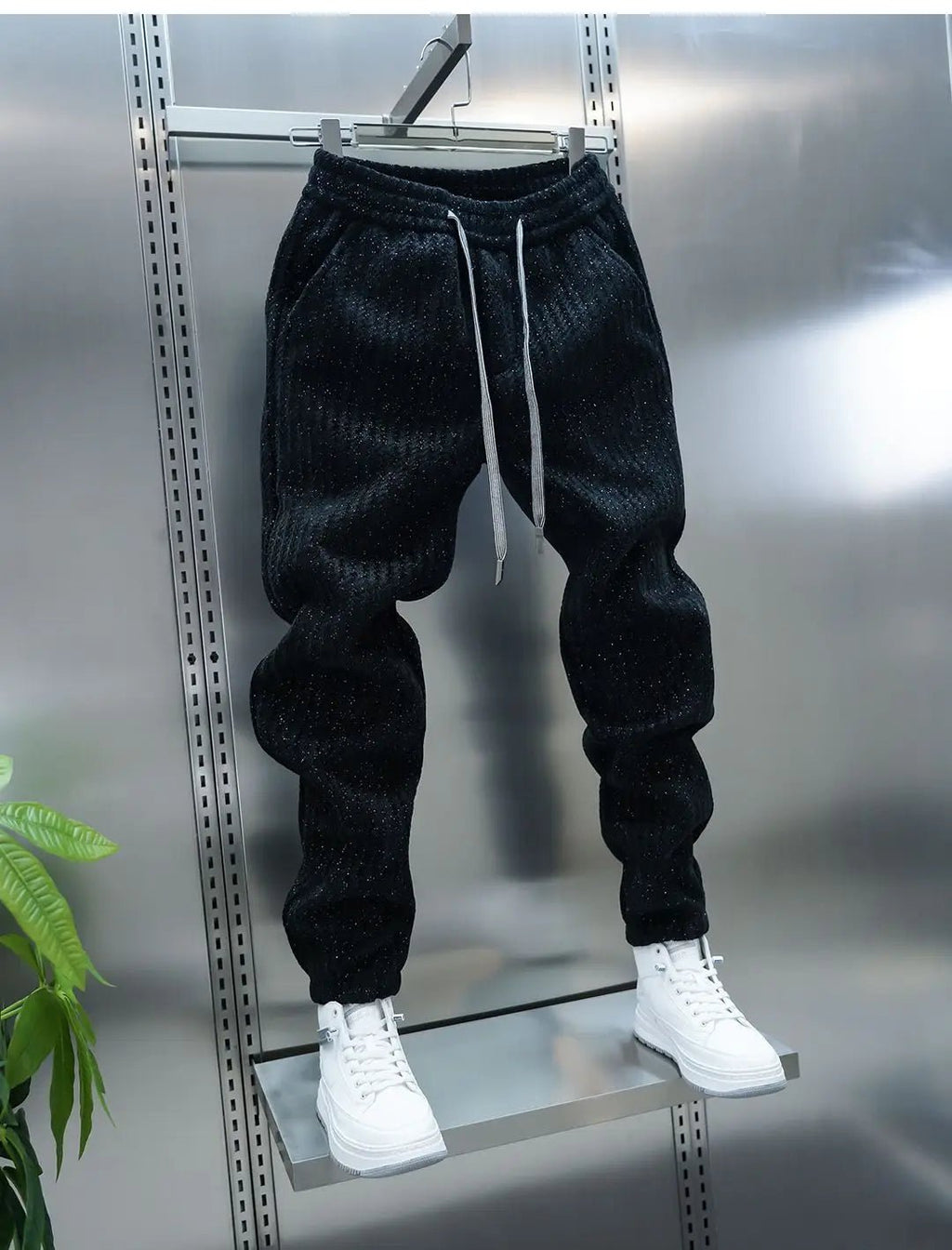 Men’s Casual Harem Pants - Regular Fit Full Length Trip Trousers - StepByStepNow