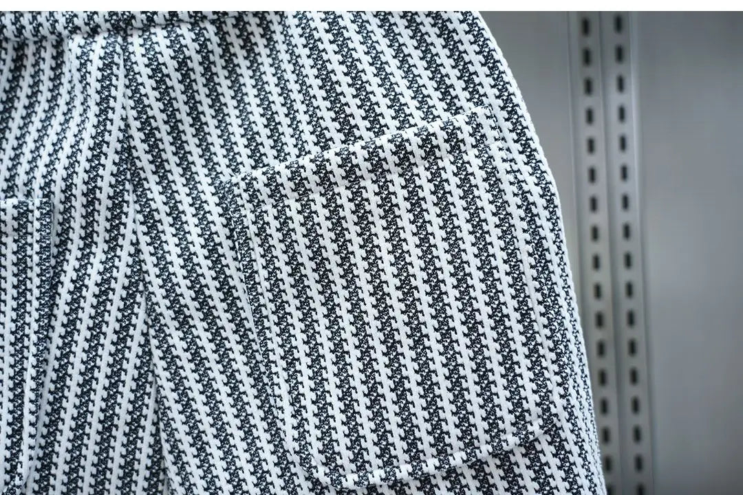 Men’s Casual Harem Pants - Regular Fit Full Length Trip Trousers - StepByStepNow