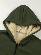 Men'S Casual Print Fleece Jacket - Softshell Zip - Up with Pockets, Regular Fit for Spring/Fall/Winter, Lightweight & Breathable for Outdoor Activities - StepByStep