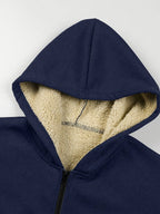 Men'S Casual Print Fleece Jacket - Softshell Zip - Up with Pockets, Regular Fit for Spring/Fall/Winter, Lightweight & Breathable for Outdoor Activities - StepByStep