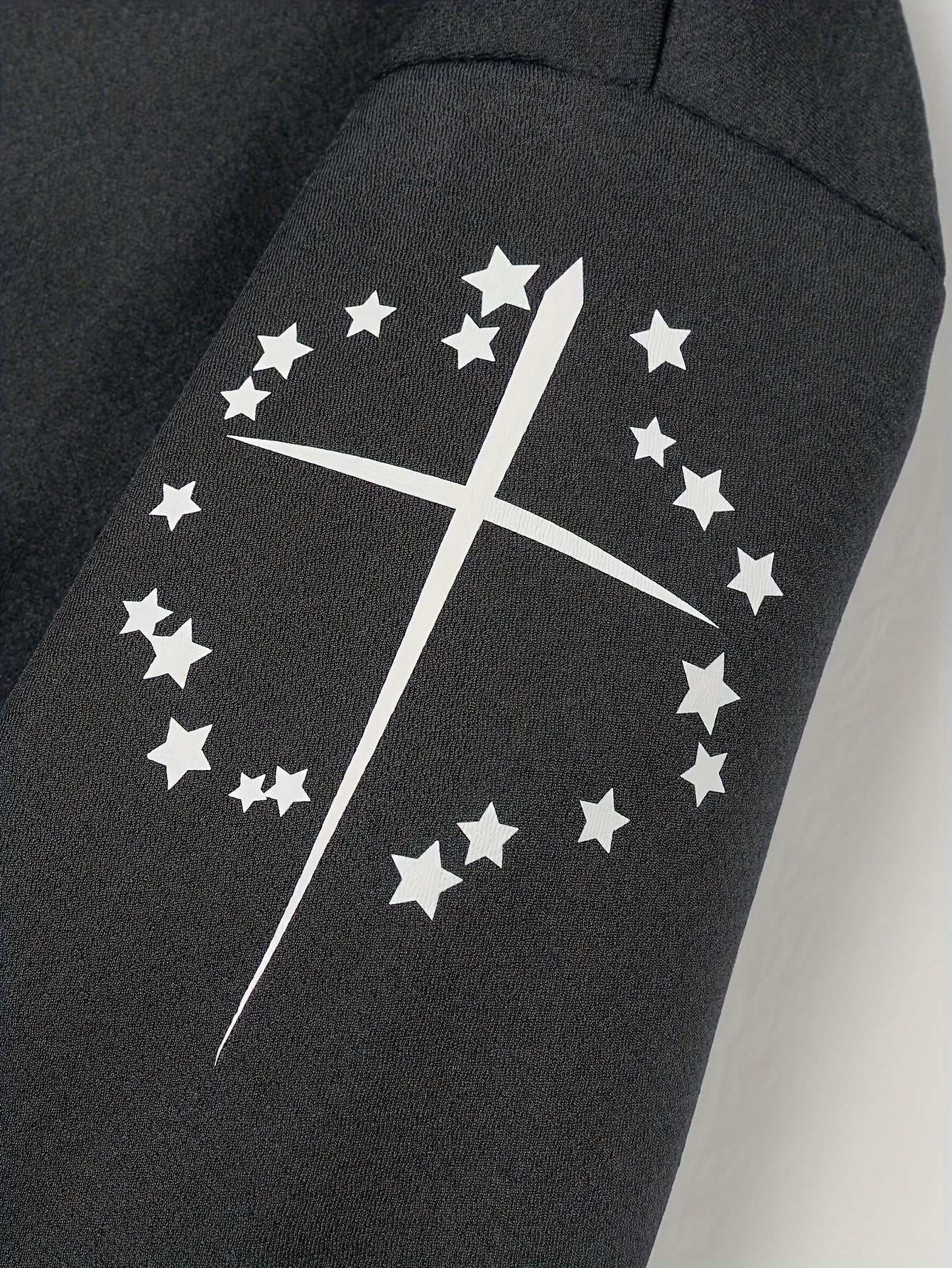 Men'S Casual Print Fleece Jacket - Softshell Zip - Up with Pockets, Regular Fit for Spring/Fall/Winter, Lightweight & Breathable for Outdoor Activities - StepByStep