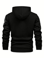 Men'S Casual Print Fleece Jacket - Softshell Zip - Up with Pockets, Regular Fit for Spring/Fall/Winter, Lightweight & Breathable for Outdoor Activities - StepByStep