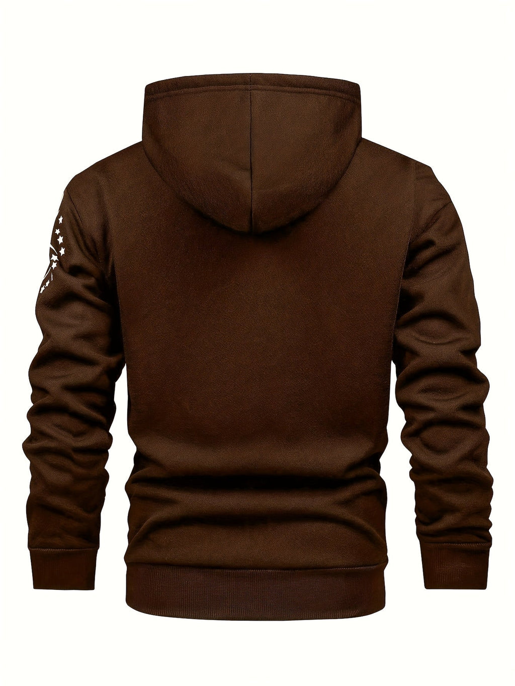 Men'S Casual Print Fleece Jacket - Softshell Zip - Up with Pockets, Regular Fit for Spring/Fall/Winter, Lightweight & Breathable for Outdoor Activities - StepByStep