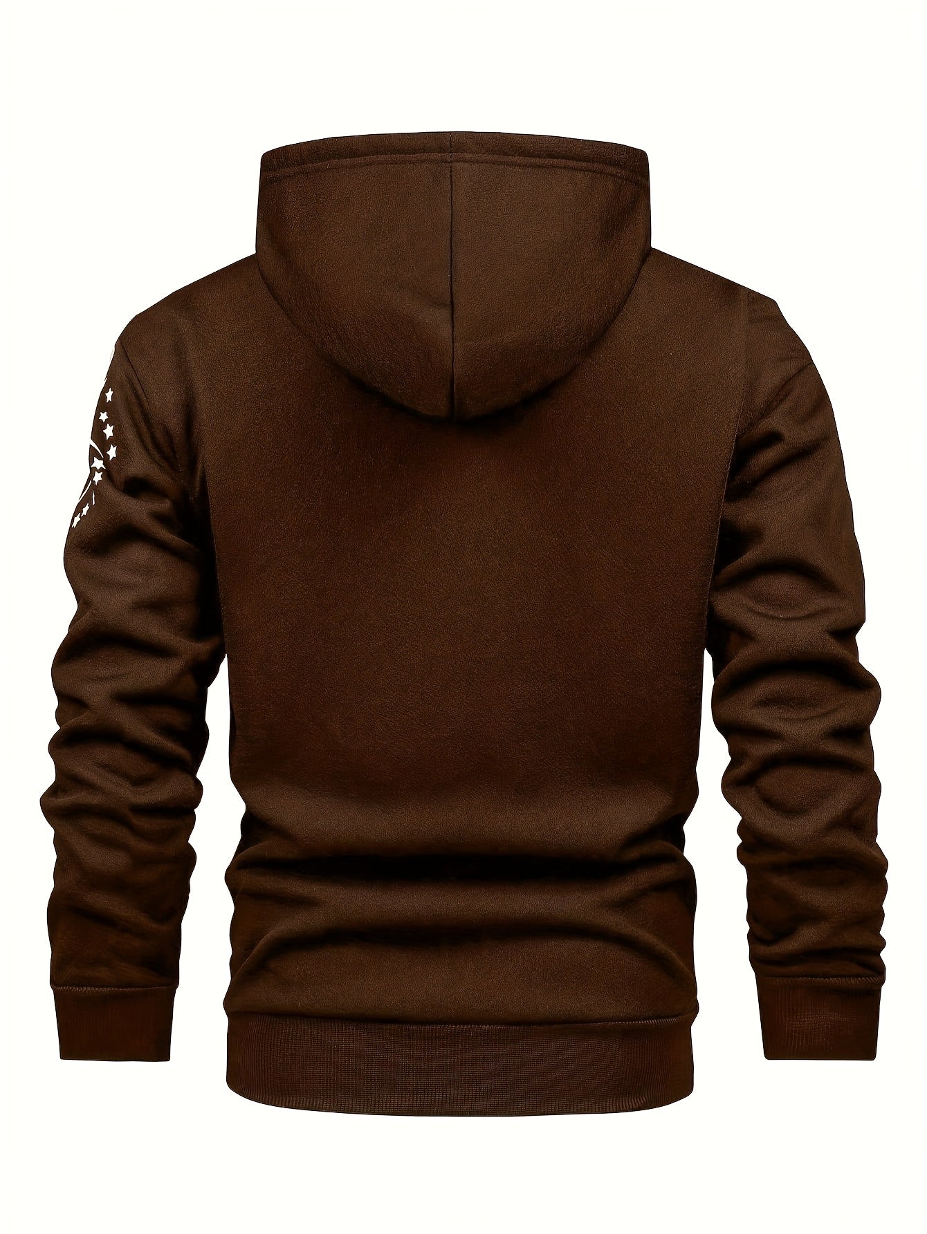 Men'S Casual Print Fleece Jacket - Softshell Zip - Up with Pockets, Regular Fit for Spring/Fall/Winter, Lightweight & Breathable for Outdoor Activities - StepByStep