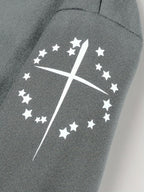 Men'S Casual Print Fleece Jacket - Softshell Zip - Up with Pockets, Regular Fit for Spring/Fall/Winter, Lightweight & Breathable for Outdoor Activities - StepByStep