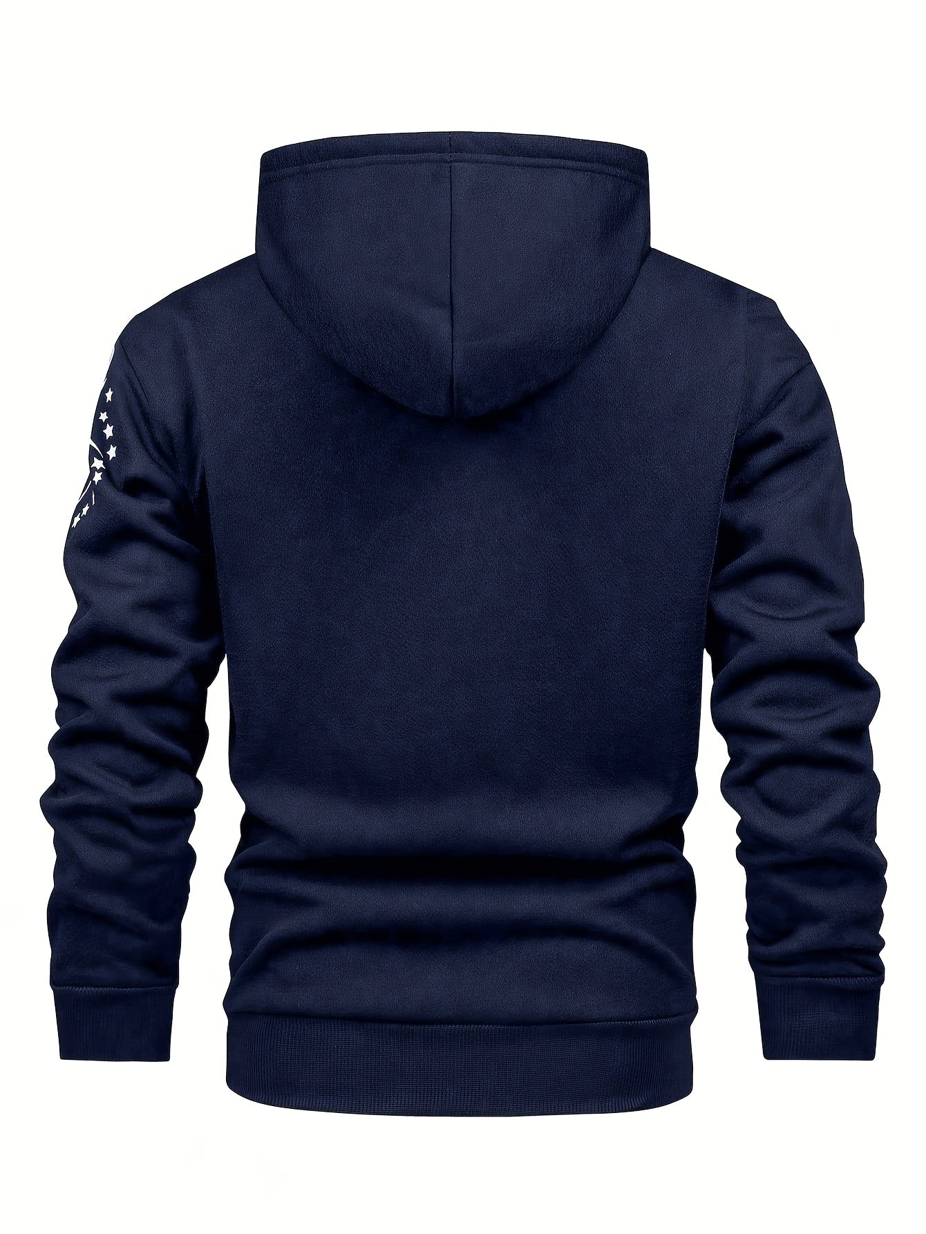 Men'S Casual Print Fleece Jacket - Softshell Zip - Up with Pockets, Regular Fit for Spring/Fall/Winter, Lightweight & Breathable for Outdoor Activities - StepByStep