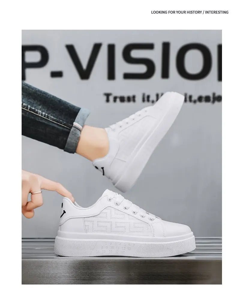 Men's Casual Shoes 2025 Fashion Platform Sneaker Trend Skateboard Shoes for Men Sports Running Tenis Shoes Zapatillas Hombre - StepByStepNow