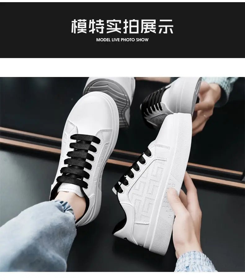 Men's Casual Shoes 2025 Fashion Platform Sneaker Trend Skateboard Shoes for Men Sports Running Tenis Shoes Zapatillas Hombre - StepByStepNow