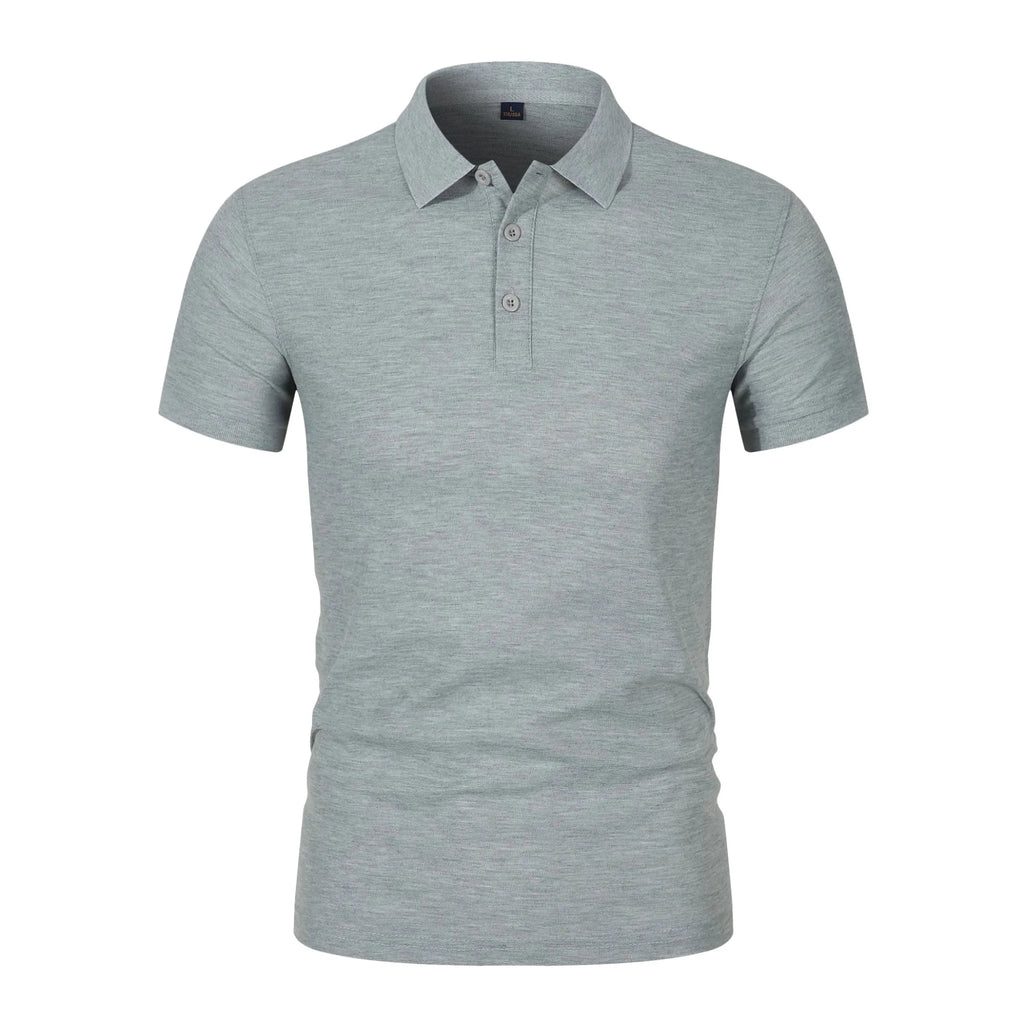 Men's Casual Short Sleeve Polo Shirt - Spring & Autumn Shopping Wear - StepByStepNow