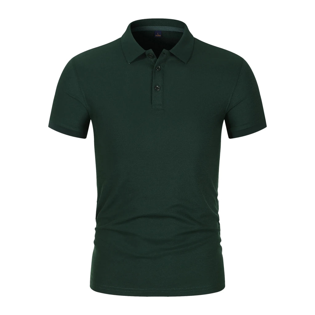 Men's Casual Short Sleeve Polo Shirt - Spring & Autumn Shopping Wear - StepByStepNow