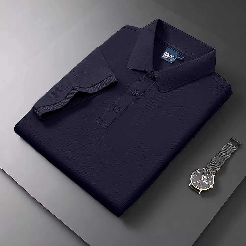 Men's Casual Short Sleeve Polo Shirt - Spring & Autumn Shopping Wear - StepByStepNow