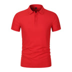 Men's Casual Short Sleeve Polo Shirt - Spring & Autumn Shopping Wear - StepByStepNow