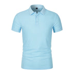 Men's Casual Short Sleeve Polo Shirt - Spring & Autumn Shopping Wear - StepByStepNow