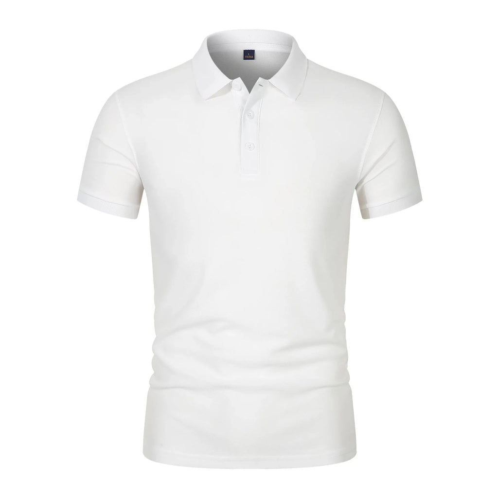 Men's Casual Short Sleeve Polo Shirt - Spring & Autumn Shopping Wear - StepByStepNow