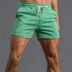 Men's Casual Shorts Sexy Leisure Short Pants Green Black Patchwork Lace-up Pocket Summer New Fashion Beach Shorts Male Clothing - StepByStepNow