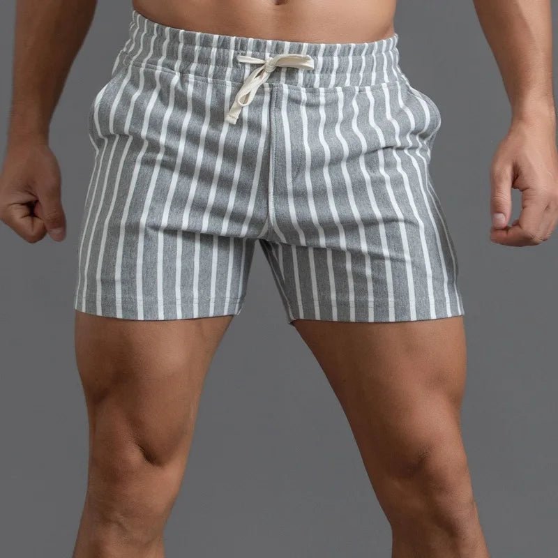 Men's Casual Shorts Sexy Leisure Short Pants Green Black Patchwork Lace-up Pocket Summer New Fashion Beach Shorts Male Clothing - StepByStepNow