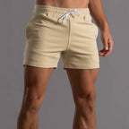 Men's Casual Shorts Sexy Leisure Short Pants Green Black Patchwork Lace-up Pocket Summer New Fashion Beach Shorts Male Clothing - StepByStepNow