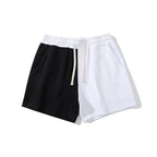 Men's Casual Shorts Sexy Leisure Short Pants Green Black Patchwork Lace-up Pocket Summer New Fashion Beach Shorts Male Clothing - StepByStepNow