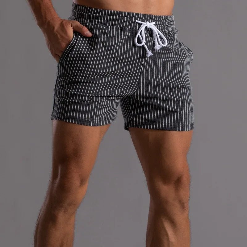 Men's Casual Shorts Sexy Leisure Short Pants Green Black Patchwork Lace-up Pocket Summer New Fashion Beach Shorts Male Clothing - StepByStepNow