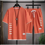 Men's Casual Sports Set - Loose T-Shirt & Low - Waist Shorts - StepByStepNow