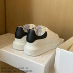 Men's Colorful Leather & Mesh Sneakers - Breathable Runner - StepByStepNow