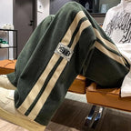 Men's Corduroy Streetwear Pants - Korean Loose Wide - Leg Trousers - StepByStepNow
